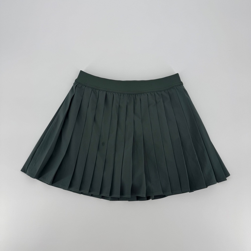 Lululemon High-Rise Pleated Tennis Skirt Legacy Green LW8ALRS Size 4